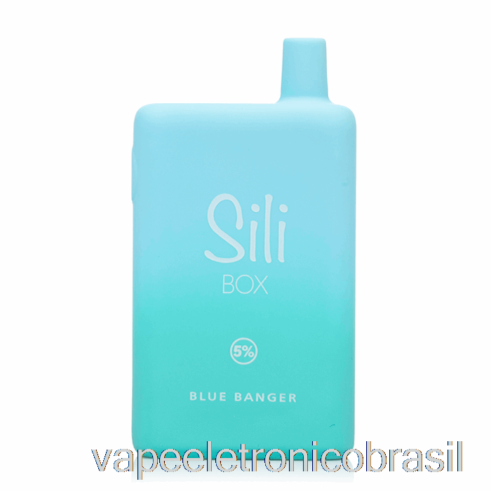 Vape Eletrônico Sili Box 6000 Descartável Blue Banger